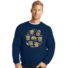 Load image into Gallery viewer, Shirts Crewneck Sweater, Unisex / Small / Navy Child Adventures
