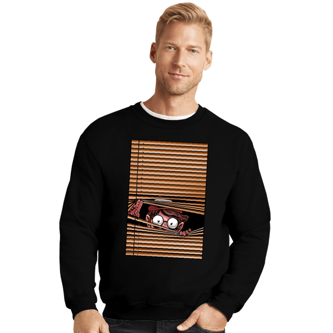 Secret_Shirts Crewneck Sweater, Unisex / Small / Black Hidden