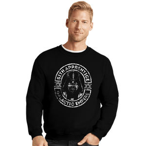 Shirts Crewneck Sweater, Unisex / Small / Black Sith Apprentice Galactic Empire