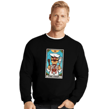 Load image into Gallery viewer, Daily_Deal_Shirts Crewneck Sweater, Unisex / Small / Black The Chef
