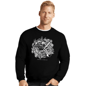 Secret_Shirts Crewneck Sweater, Unisex / Small / Black Endure - Survive
