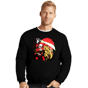 Shirts Crewneck Sweater, Unisex / Small / Black The Samurai Zero