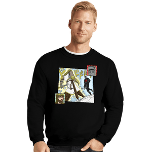 Secret_Shirts Crewneck Sweater, Unisex / Small / Black Bizarre Fight