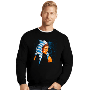 Daily_Deal_Shirts Crewneck Sweater, Unisex / Small / Black Master & Apprentice