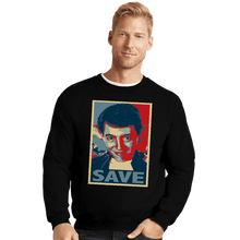 Load image into Gallery viewer, Shirts Crewneck Sweater, Unisex / Small / Black Save Ferris
