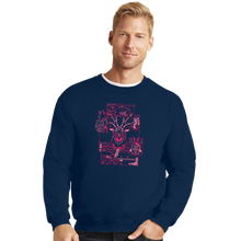 Load image into Gallery viewer, Daily_Deal_Shirts Crewneck Sweater, Unisex / Small / Navy Kodama.Exe
