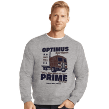 Load image into Gallery viewer, Daily_Deal_Shirts Crewneck Sweater, Unisex / Small / Sports Grey Optimus Garage
