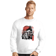 Load image into Gallery viewer, Daily_Deal_Shirts Crewneck Sweater, Unisex / Small / White Sumie To The Past
