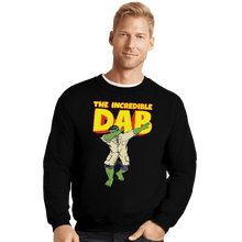 Load image into Gallery viewer, Shirts Crewneck Sweater, Unisex / Small / Black The Incredible Dab

