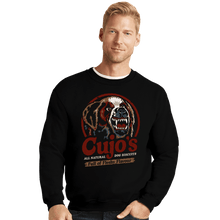 Load image into Gallery viewer, Daily_Deal_Shirts Crewneck Sweater, Unisex / Small / Black Cujo&#39;s Dog Food
