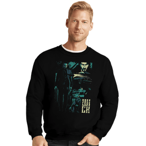 Shirts Crewneck Sweater, Unisex / Small / Black W.I.C.K.