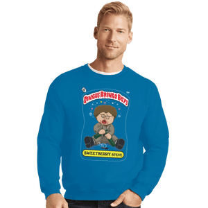 Shirts Crewneck Sweater, Unisex / Small / Sapphire Sweetberry Steve