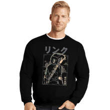 Load image into Gallery viewer, Shirts Crewneck Sweater, Unisex / Small / Black The Hero Of Time
