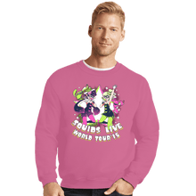 Load image into Gallery viewer, Shirts Crewneck Sweater, Unisex / Small / Azalea Squids Live
