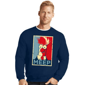 Daily_Deal_Shirts Crewneck Sweater, Unisex / Small / Navy MEEP