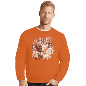 Shirts Crewneck Sweater, Unisex / Small / Red Genshin Impact