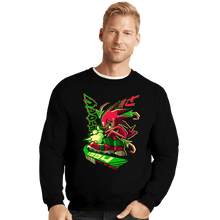 Load image into Gallery viewer, Daily_Deal_Shirts Crewneck Sweater, Unisex / Small / Black No Way!
