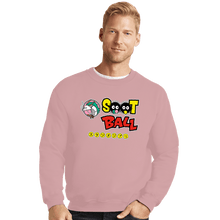 Load image into Gallery viewer, Shirts Crewneck Sweater, Unisex / Small / Pink Ghibli Ball Z

