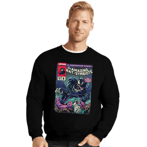 Shirts Crewneck Sweater, Unisex / Small / Black Batvenom