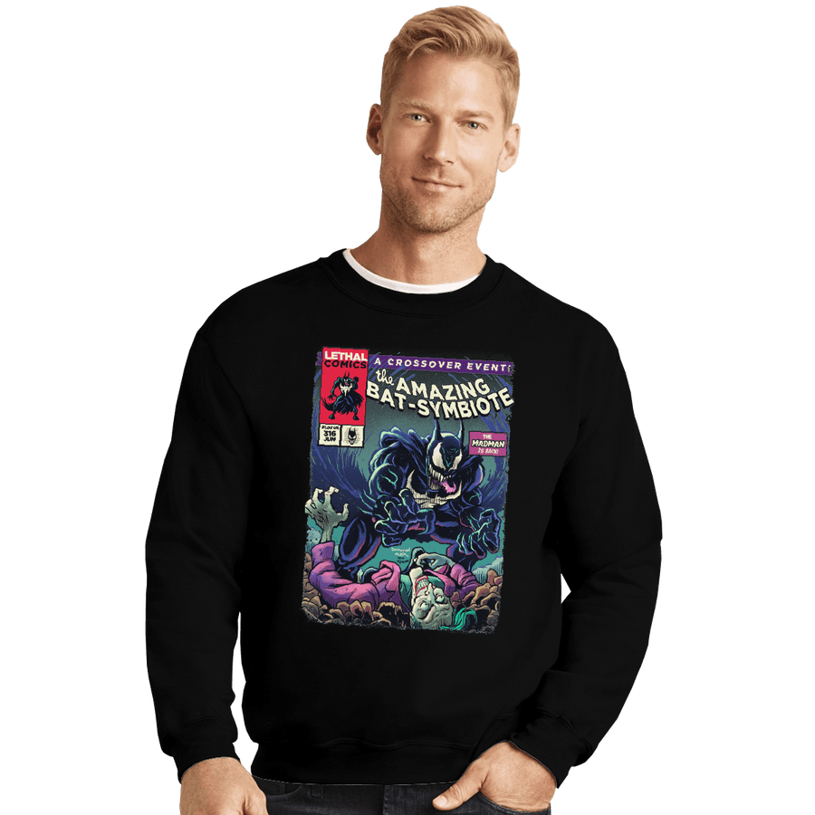 Shirts Crewneck Sweater, Unisex / Small / Black Batvenom
