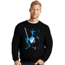 Load image into Gallery viewer, Daily_Deal_Shirts Crewneck Sweater, Unisex / Small / Black The Way Of The Force
