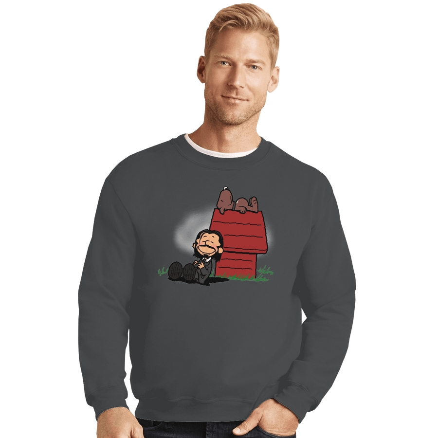 Shirts Crewneck Sweater, Unisex / Small / Charcoal Wicknuts