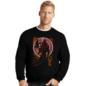 Secret_Shirts Crewneck Sweater, Unisex / Small / Black Silent Executioner