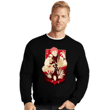 Load image into Gallery viewer, Shirts Crewneck Sweater, Unisex / Small / Black King Of Curses

