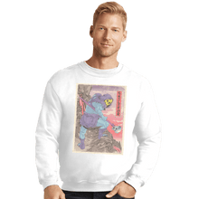 Load image into Gallery viewer, Shirts Crewneck Sweater, Unisex / Small / White Skeletor
