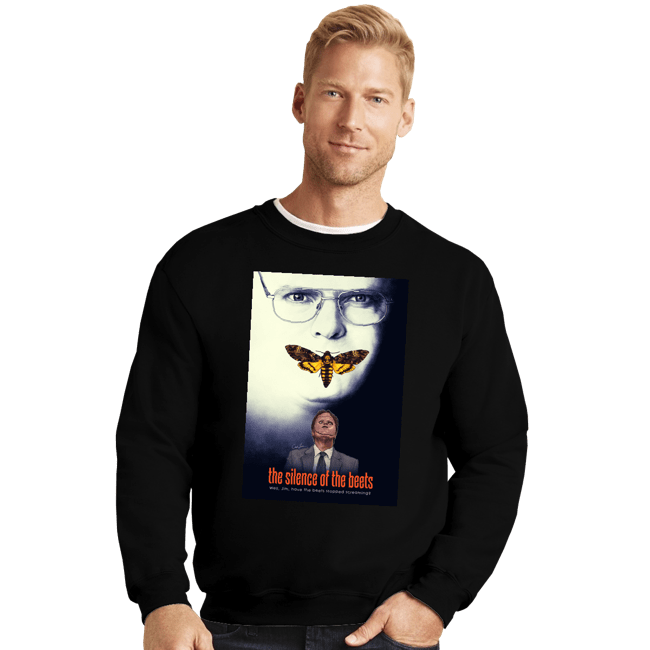 Secret_Shirts Crewneck Sweater, Unisex / Small / Black The Silence Of The Beets