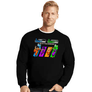 Shirts Crewneck Sweater, Unisex / Small / Black Select Z Fighter