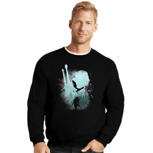Load image into Gallery viewer, Shirts Crewneck Sweater, Unisex / Small / Black Wild Pursuit
