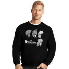 Load image into Gallery viewer, Secret_Shirts Crewneck Sweater, Unisex / Small / Black The Holograms Secret Sale
