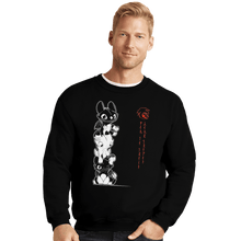 Load image into Gallery viewer, Shirts Crewneck Sweater, Unisex / Small / Black Tiny Furious Tower
