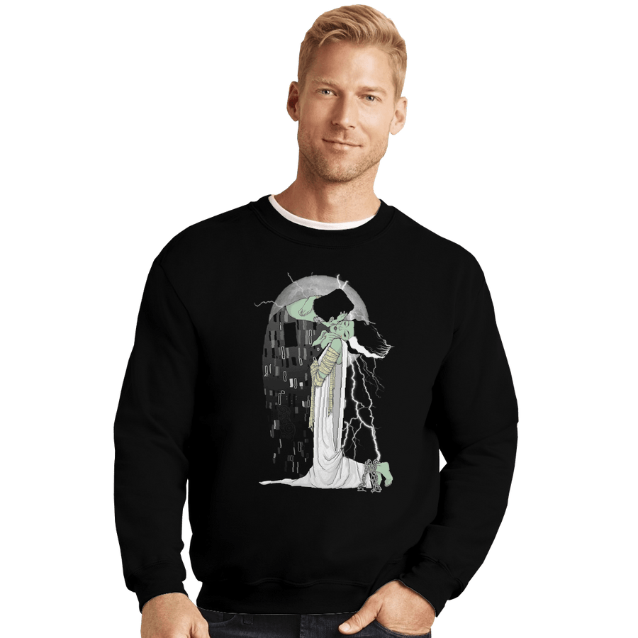Shirts Crewneck Sweater, Unisex / Small / Black Love Beyond Death