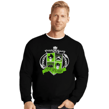 Load image into Gallery viewer, Shirts Crewneck Sweater, Unisex / Small / Black IT Crest
