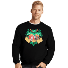 Load image into Gallery viewer, Shirts Crewneck Sweater, Unisex / Small / Black Beast Heart
