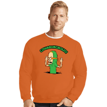 Load image into Gallery viewer, Secret_Shirts Crewneck Sweater, Unisex / Small / Red Cowa-Bungholio!
