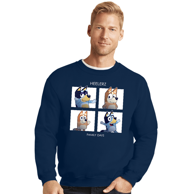 Daily_Deal_Shirts Crewneck Sweater, Unisex / Small / Navy Family Days
