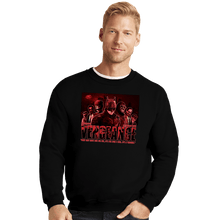 Load image into Gallery viewer, Secret_Shirts Crewneck Sweater, Unisex / Small / Black Experience Vengeance
