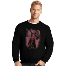 Load image into Gallery viewer, Shirts Crewneck Sweater, Unisex / Small / Black Vengeance
