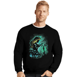 Shirts Crewneck Sweater, Unisex / Small / Black Eternal Sleep