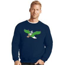 Load image into Gallery viewer, Daily_Deal_Shirts Crewneck Sweater, Unisex / Small / Navy Philly Fantasy
