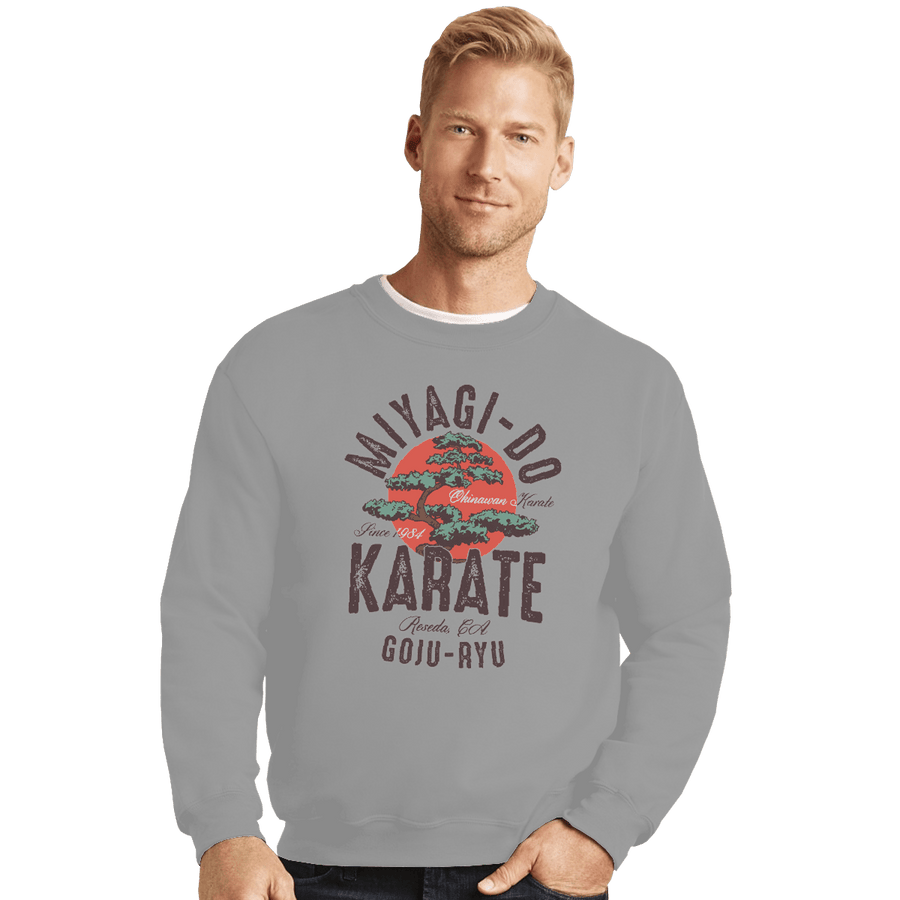 Shirts Crewneck Sweater, Unisex / Small / Sports Grey Miyagi-Do