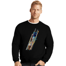 Load image into Gallery viewer, Daily_Deal_Shirts Crewneck Sweater, Unisex / Small / Black The Chameleon Device
