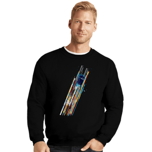Daily_Deal_Shirts Crewneck Sweater, Unisex / Small / Black The Chameleon Device