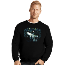 Load image into Gallery viewer, Secret_Shirts Crewneck Sweater, Unisex / Small / Black Starry Exorcist
