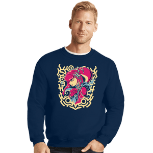 Secret_Shirts Crewneck Sweater, Unisex / Small / Navy Mipha