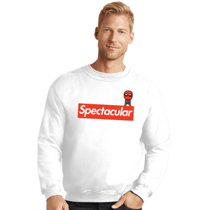 Shirts Crewneck Sweater, Unisex / Small / White Spectacular