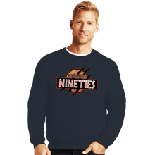 Load image into Gallery viewer, Shirts Crewneck Sweater, Unisex / Small / Dark Heather Born In The Nineties
